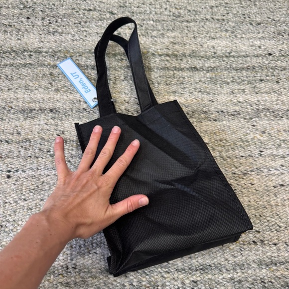 Powder Mountain Mini Tote Bag with Carabiner Keychain - Picture 5 of 8